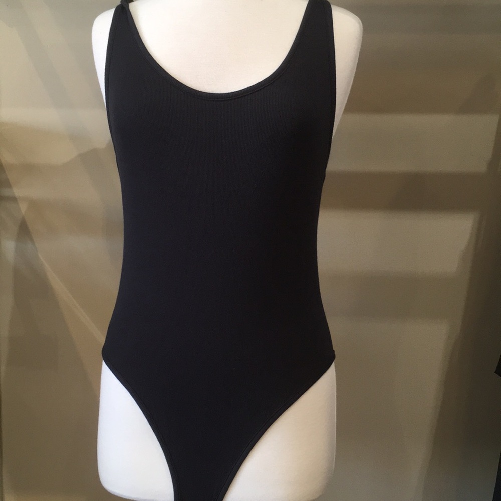 Black free people body suit